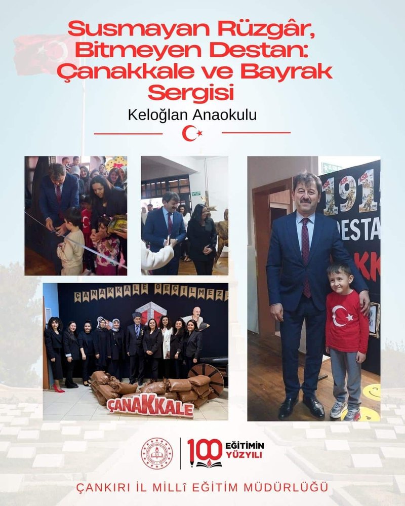 Çankırı Keloğlan Anaokulu'nda Milli ve Manevi Değerler Sergisi Açıldı - Görsel 2