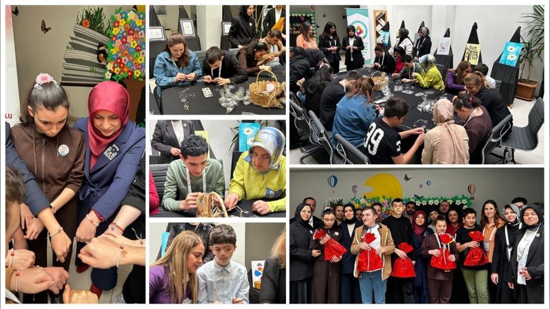 Düzce'de 'Maarifin Kalbinde Çocuk Atölyesi' Otizm Farkındalığına Odaklandı