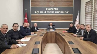 Eskipazar'da 2025-2026 Eğitim Öğretim Yılı Ortak Sınav Bilgilendirme Toplantısı Yapıldı