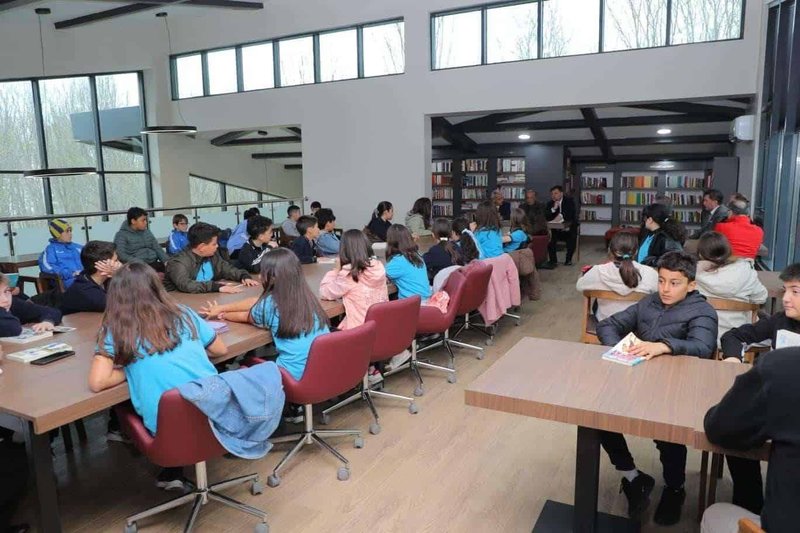 Fatsa'da Kütüphaneler Haftası Kapsamında Öğrencilere Yönelik Söyleşi - Görsel 3