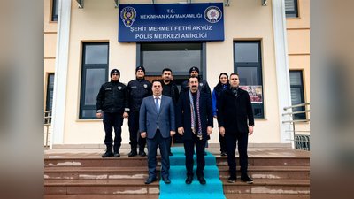 Hekimhan Kaymakamı GÜNLÜ'den Bayram Ziyaretleri: Emniyet, Jandarma ve Hastane Personeli ile Buluştu