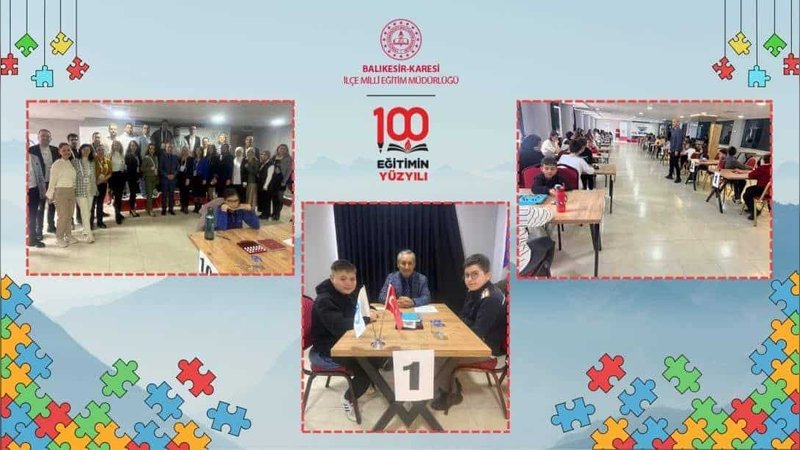 Karesi İlçe Milli Eğitim Müdürlüğü Akıl ve Zeka Oyunları Turnuvası Finalini Gerçekleştirdi