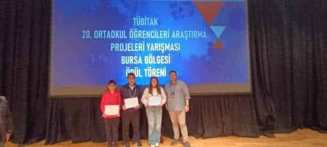 Karesi'nden TÜBİTAK'a Bilim Rüzgarı: İki Proje ile Dereceyle Döndüler - Görsel 2