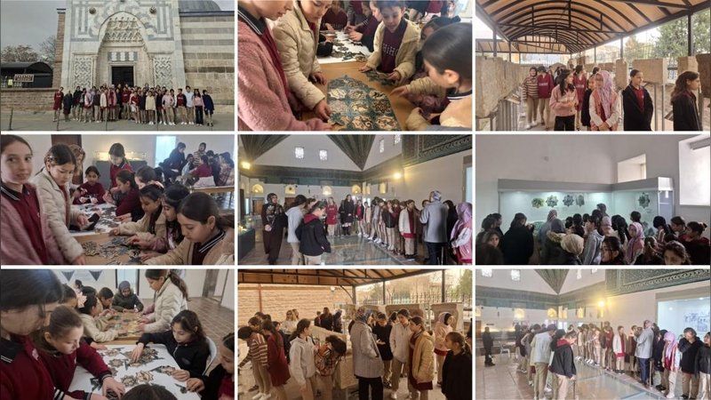 Konya Genç AR-GE'den Karatay Çini Eserler Müzesi'nde Anlamlı Etkinlik