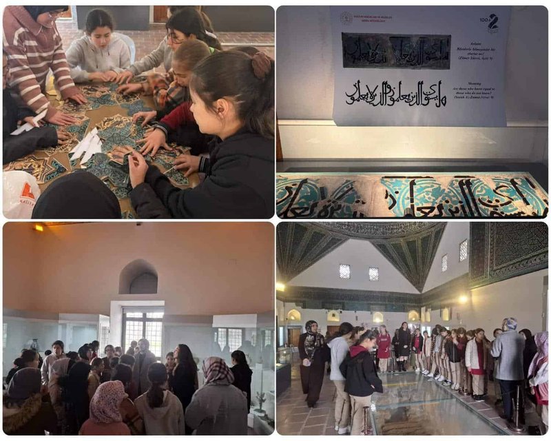 Konya Genç AR-GE'den Karatay Çini Eserler Müzesi'nde Anlamlı Etkinlik - Görsel 5