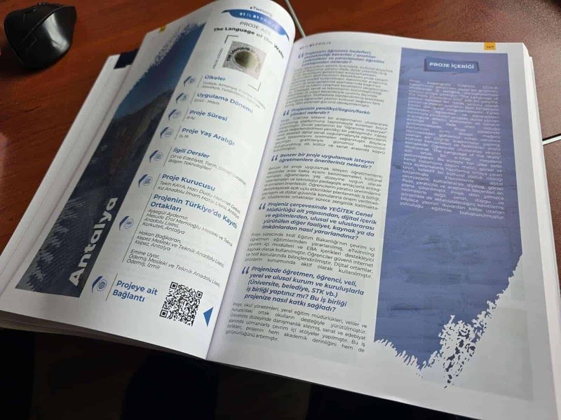 Korkuteli'nden Türkiye'ye İlham Veren Başarı: 'Duvarların Dili' Projesi Ulusal Dergide - Görsel 3