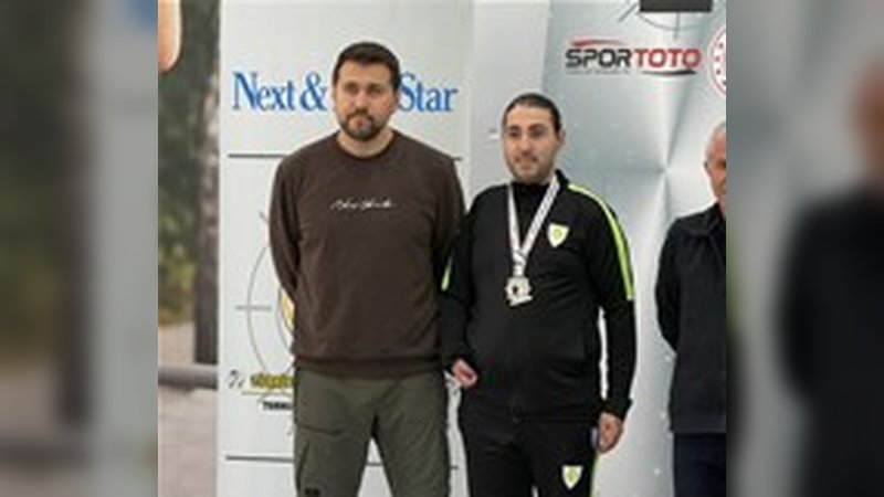 Manisalı Özel Sporcu Samet Akça Para Atıcılıkta Türkiye İkincisi Oldu