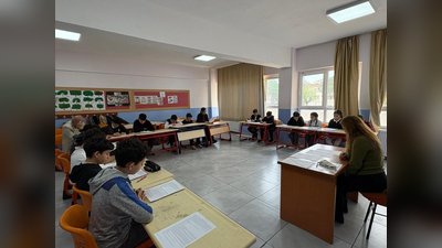 Muğla Marmaris'te Kütüphaneler Haftası'nda Okuma Halkası Etkinliği