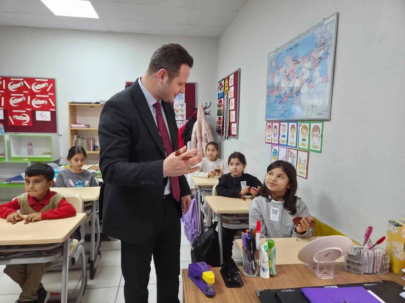 Ortaca İlçe Milli Eğitim Müdürü Emre Çay'dan Okul Ziyaretleri - Görsel 4
