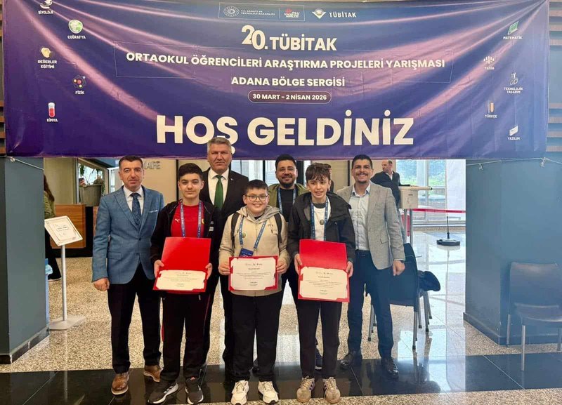 Osmaniye BİLSEM'den Tarihi Başarı: TÜBİTAK Bölge Finallerinde 6 Proje Ödülle Döndü - Görsel 3