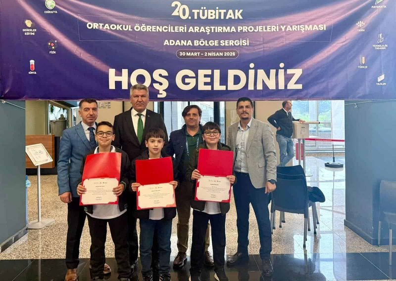 Osmaniye BİLSEM'den Tarihi Başarı: TÜBİTAK Bölge Finallerinde 6 Proje Ödülle Döndü - Görsel 4