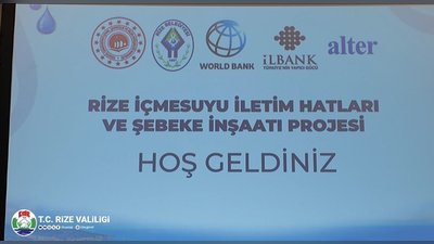 Rize İçme Suyu Projesi Lansmanı Yapıldı: Vali Baydaş'tan Kritik Açıklamalar