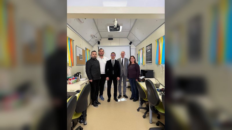 Soma Kaymakamlığı'ndan Gama Ortaokulu'na Ziyaret: Yeni Hizmet Binası İhalesi Yapılacak