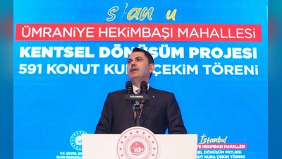 Ümraniye Hekimbaşı'nda Kentsel Dönüşüm Projesi Tamamlandı: 591 Konut Hak Sahiplerine Teslim Edildi