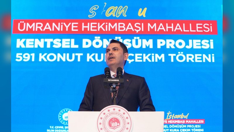 Ümraniye Hekimbaşı'nda Kentsel Dönüşüm Projesi Tamamlandı: 591 Konut Hak Sahiplerine Teslim Edildi