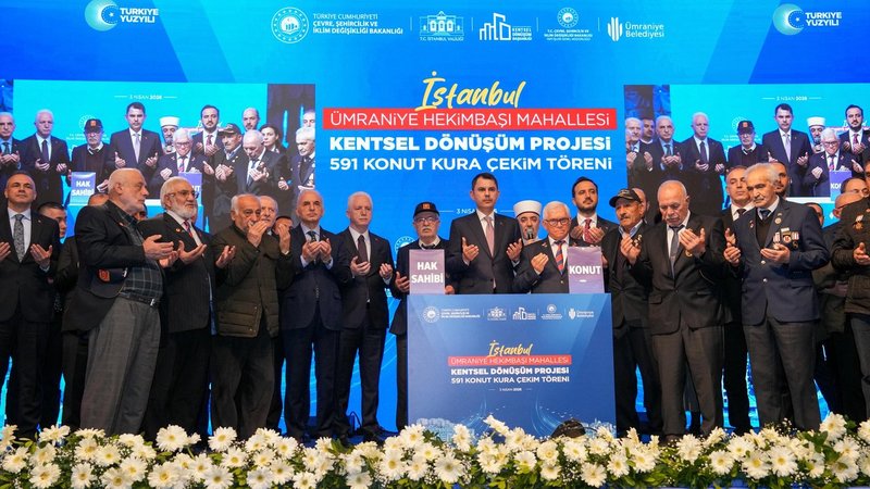 Ümraniye Hekimbaşı'nda Kentsel Dönüşüm Projesi Tamamlandı: 591 Konut Hak Sahiplerine Teslim Edildi - Görsel 3