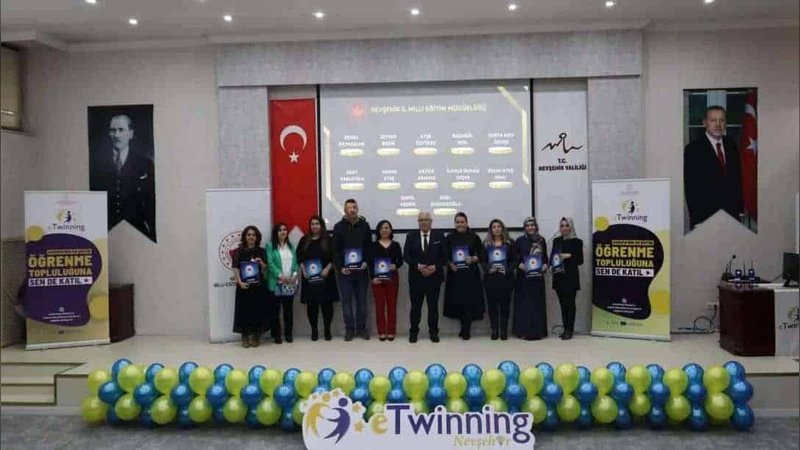 Ürgüp İlçe Milli Eğitim Müdürlüğü'nden eTwinning Kalite Etiketi Ödül Töreni