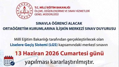 2026 LGS Sınav Tarihi Güncellendi: Eskipazar İlçe Milli Eğitim Müdürlüğü Duyurdu