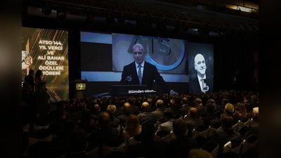 ATSO 144. Yıl Vergi ve Ali Bahar Özel Ödülleri Töreni'nde Başarılı Firma ve Girişimciler Ödüllendirildi