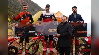 Finike Hard Stone Enduro Yarışları Ödül Töreni Gerçekleştirildi