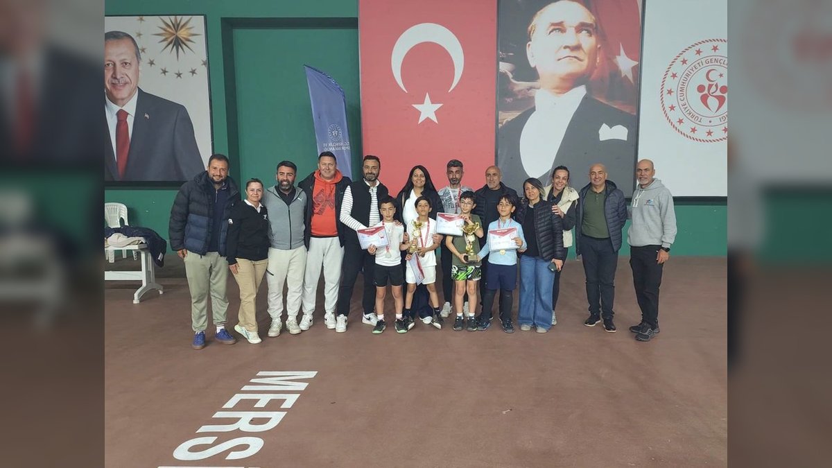 Mersin Okul Sporları Minikler Tenis İl Birinciliği Sona Erdi