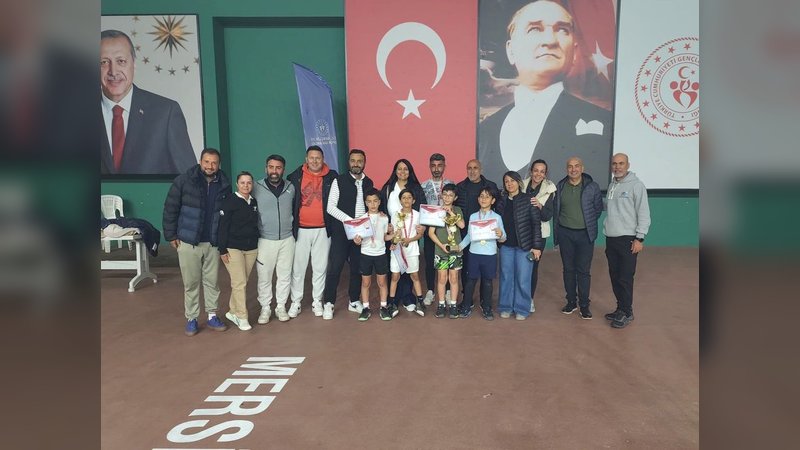 Mersin Okul Sporları Minikler Tenis İl Birinciliği Sona Erdi