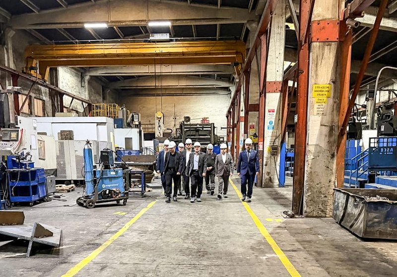 Samsun Valisi Orhan Tavlı, As Çelik Fabrikasını Ziyaret Etti - Görsel 2