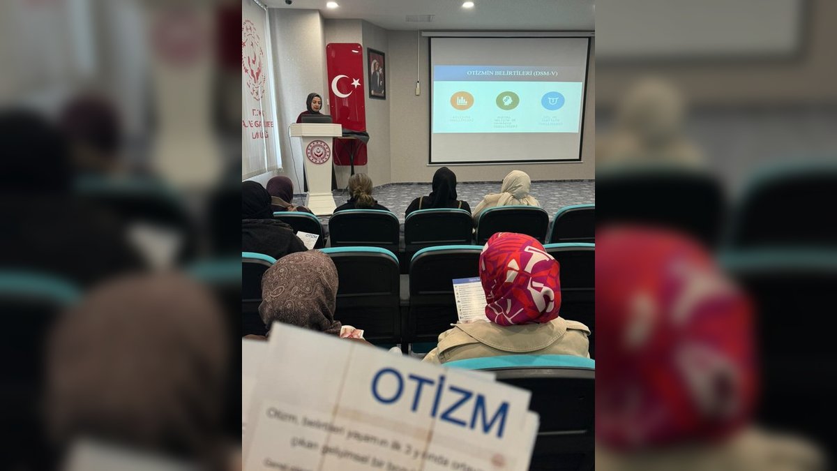 Tokat Aile ve Sosyal Hizmetler İl Müdürlüğü'nden Otizm Farkındalık Eğitimi