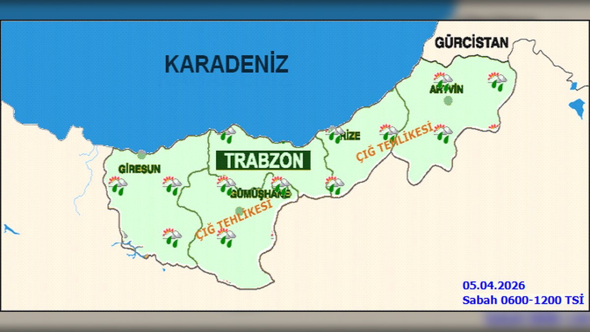 Artvin'de Hava Durumu: Sağanak Yağış ve Sıcaklık Değişiklikleri Bekleniyor