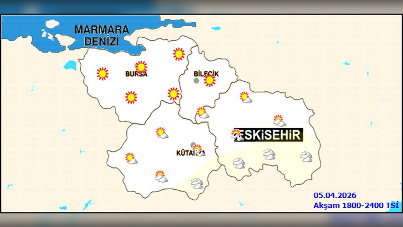 Bilecik'te Hava Durumu: Sağanak Yağış ve Sıcaklık Değişiklikleri