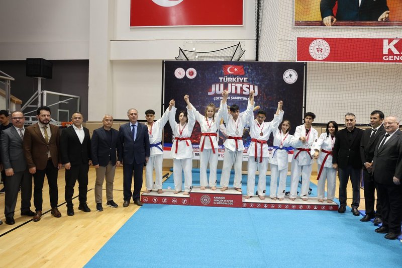 Karabük'te Ju Jitsu Çocuklar Şampiyonası Coşkusu: 260 Sporcu Sahne Aldı - Görsel 3