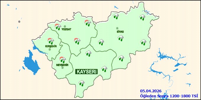 Kayseri'de Hava Durumu: Sağanak Yağış ve Kar Bekleniyor, Çığ Uyarısı! - Görsel 2