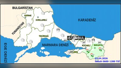 Kocaeli'de 5 Günlük Hava Durumu: Sağanak ve Sis Bekleniyor