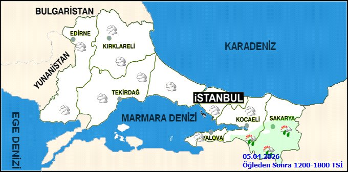 Kocaeli'de 5 Günlük Hava Durumu: Sağanak ve Sis Bekleniyor - Görsel 3