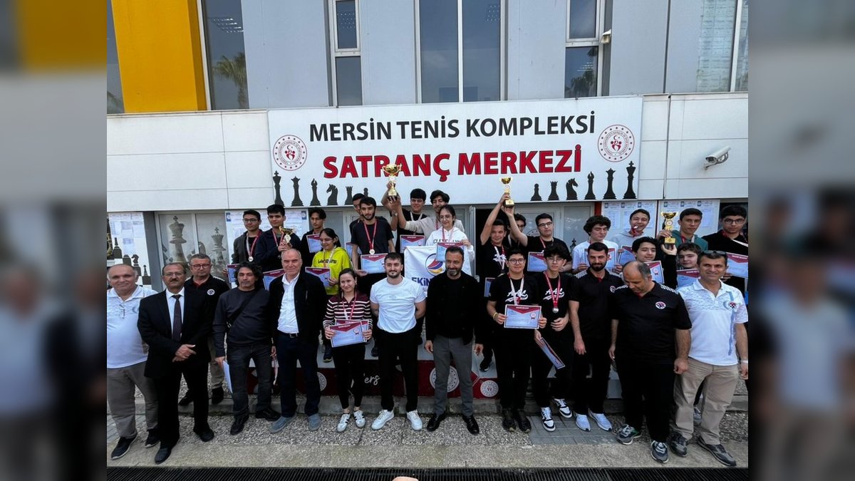 Mersin'de Okul Sporları Satranç Bölge Birinciliği Tamamlandı: Denizli'ye Giden Takımlar Belli Oldu