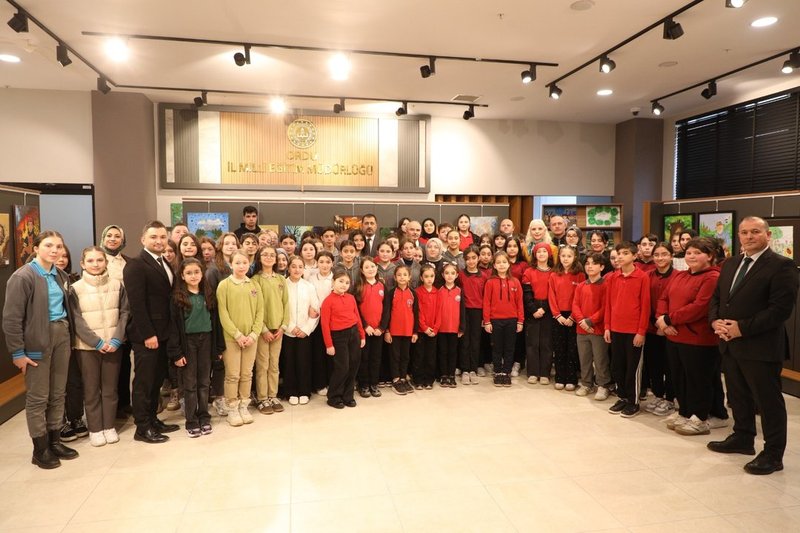 Ordu'da Orman Haftası Coşkusu: Fidan Dikimi ve Resim Sergisiyle Doğa Bilinci Artırıldı - Görsel 4