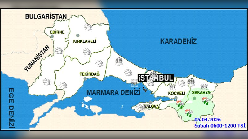 Sakarya'da Hava Durumu: Sağanak Yağış ve Sis Bekleniyor