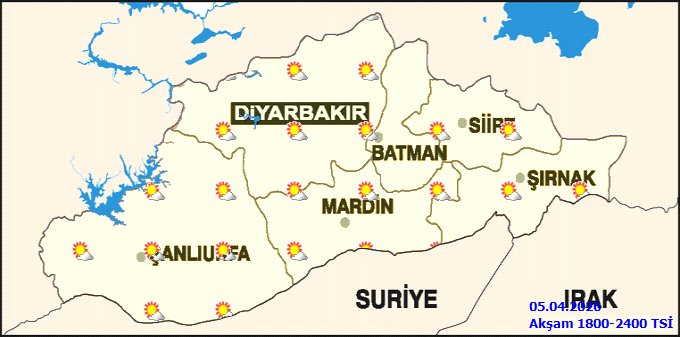 Şırnak'ta 5 Nisan Hava Durumu: Parçalı Bulutlu Başlangıç, Akşama Sağanak Yağış Bekleniyor - Görsel 2