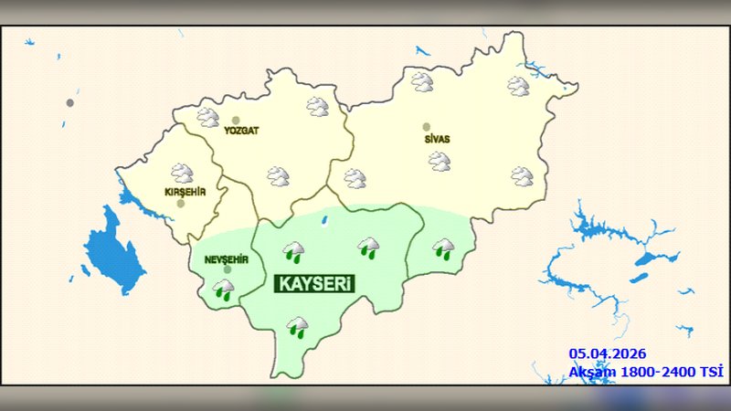 Sivas'ta Parçalı Bulutlu Hava ve Çığ Tehlikesi: 5 Günlük Tahmin