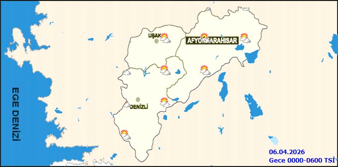 Uşak ve İlçeleri İçin 5 Günlük Hava Durumu Tahmini: Sağanak Yağış Bekleniyor - Görsel 3
