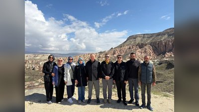 Vali Fidan, Avanos'ta Doğa Yürüyüşüne Katıldı, Esnafla Buluştu