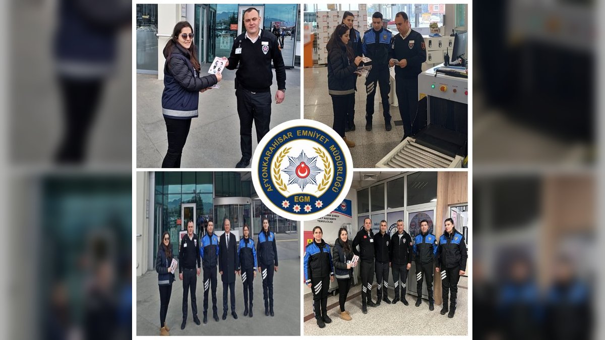 Afyonkarahisar Emniyet Müdürlüğü'nden Özel Güvenlik Görevlilerine KAAN Projesi Bilgilendirmesi