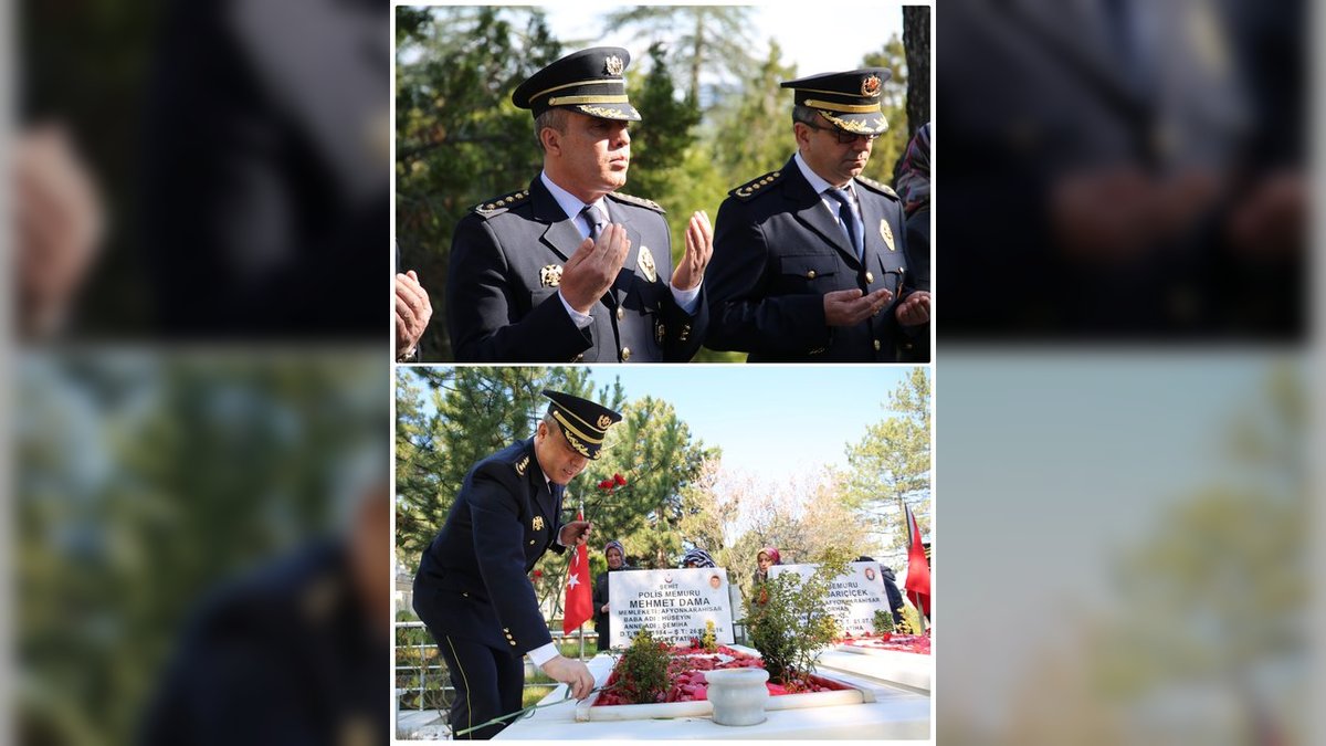 Afyonkarahisar Emniyet Müdürlüğü'nden Polis Haftası Anma Programı
