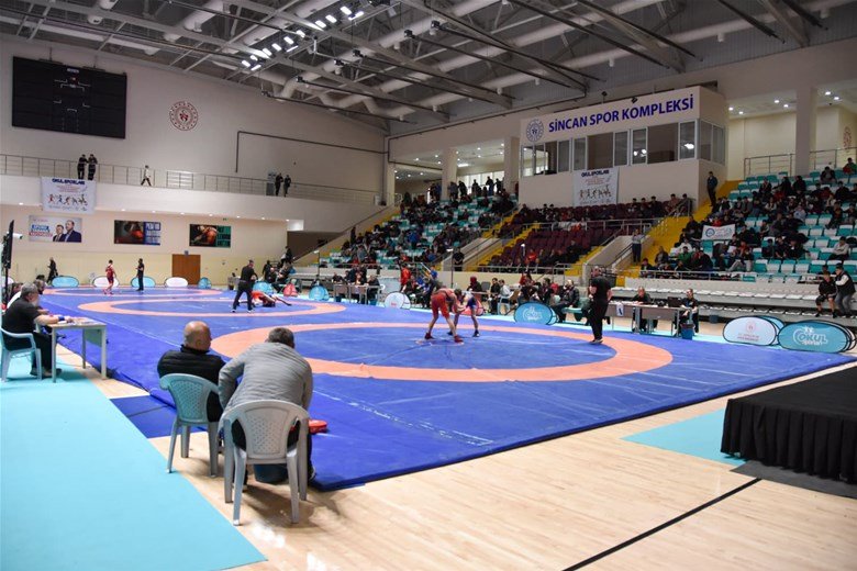 Ankara'da Okul Sporları Güreş Türkiye Şampiyonası Heyecanı Sona Erdi - Görsel 2