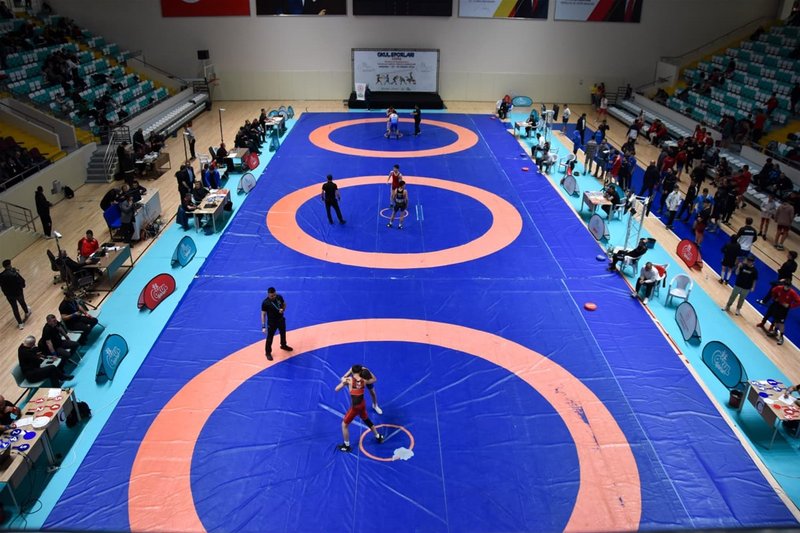 Ankara'da Okul Sporları Güreş Türkiye Şampiyonası Heyecanı Sona Erdi - Görsel 4