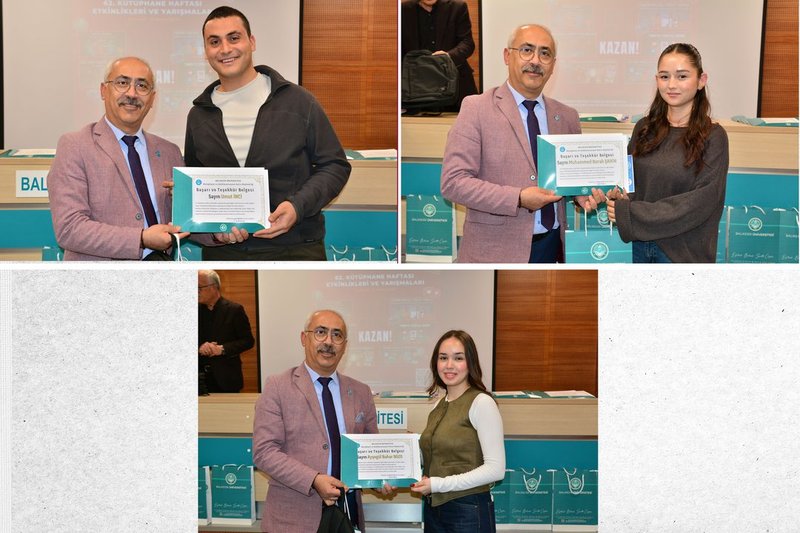 Balıkesir Üniversitesi'nde "İyileştiren Kütüphane" Temalı 62. Kütüphane Haftası Ödül Töreniyle Sona Erdi - Görsel 3