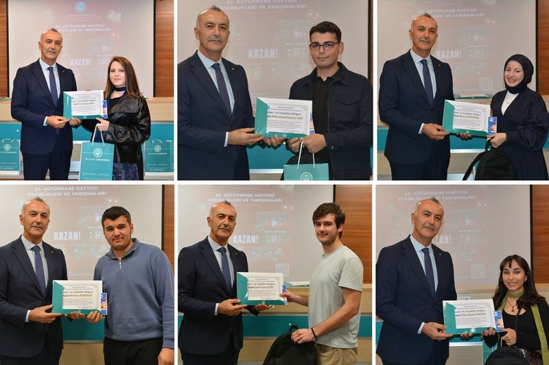 Balıkesir Üniversitesi'nde "İyileştiren Kütüphane" Temalı 62. Kütüphane Haftası Ödül Töreniyle Sona Erdi - Görsel 4