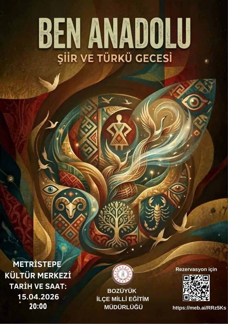 Bozüyük'te Öğretmenlerden 'Ben Anadolu' Şiir ve Türkü Gecesi - Görsel 2