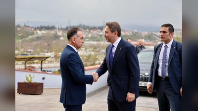 Enerji Bakanı Bayraktar, Karabük Valiliği'ni Ziyaret Etti