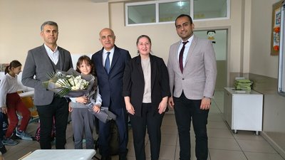 Gemlik Kaymakamı Osman Aslan Canbaba'dan Okullara Ziyaret